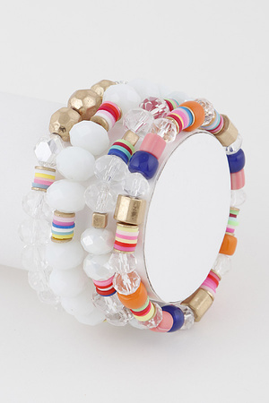 Multi Bead  Bracelet