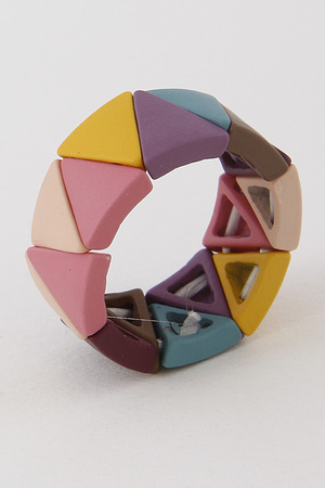 Triangulated Fashion Ring 9HBF10