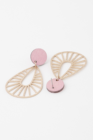 Minimal Teardrop Cut Earrings