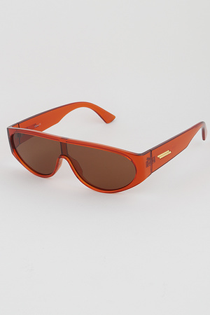 Tinted Aviator Retro Sunglasses