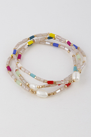 Thin Beaded Bracelet 9ECC1