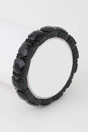 Multi Cubic Jeweled Bracelet