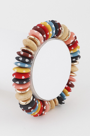 Engraved  Bead Bracelet