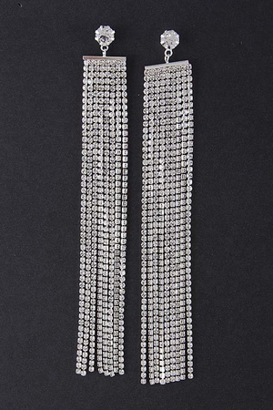 We Like To Party Rhinestone Earrings 8EAD6