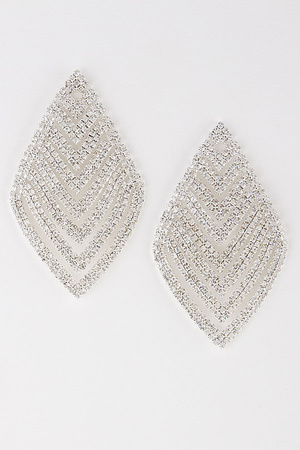 Arrowhead Drop Rhinestone Earrings 9ECB5
