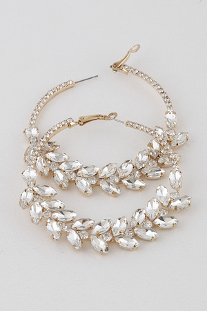 Garland Hoop Earrings