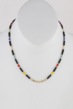 Thin Beaded Necklace 9ECB8