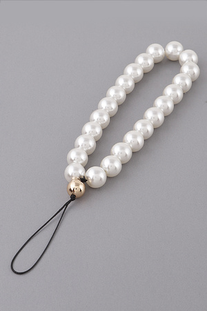 Bulky Pearl Lined Keychain