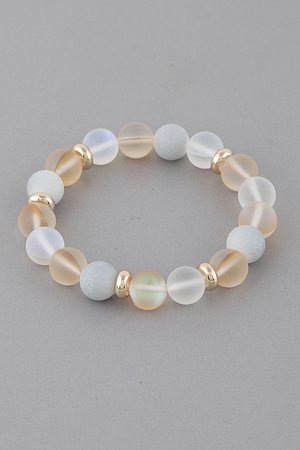 Multi Beads Round Bracelet