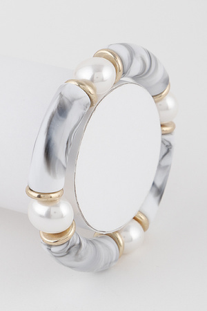 Stone N Pearl Bracelet
