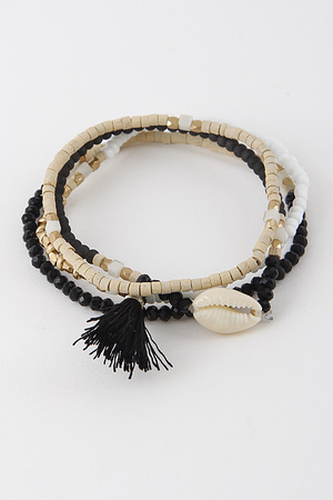 Beaded Tassel Bracelet 9EAC5