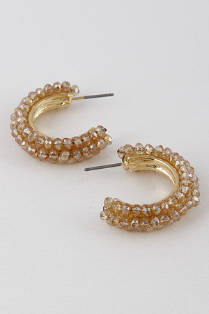 Pearl Grid Hoop Earrings 9ECA3