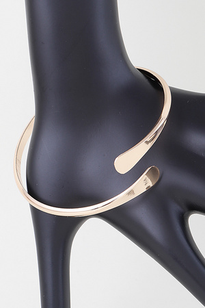 Shiny Minimal Wrap Around Bracelet