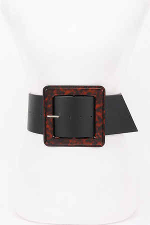 Iconic Square Plus Size Buckle Belt