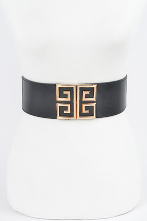 Metal Buckle Elastic Plus Size Belt
