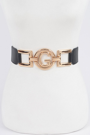 Multi Metal Buckle Elastic Plus Size Belt