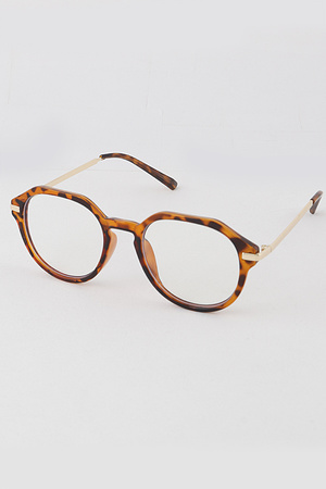 Rounded Blue Light Block Glasses