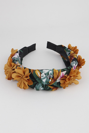 Tropical Flowers Headband