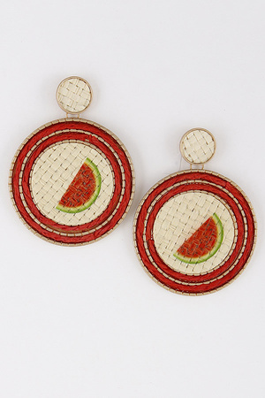 Watermelon Helix Earrings 9EBA10