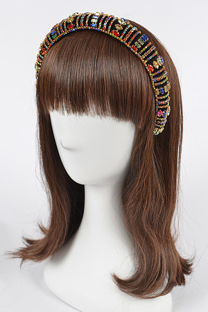 Multi Color Stone Headband