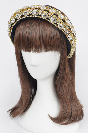 Embellished Stone Headband