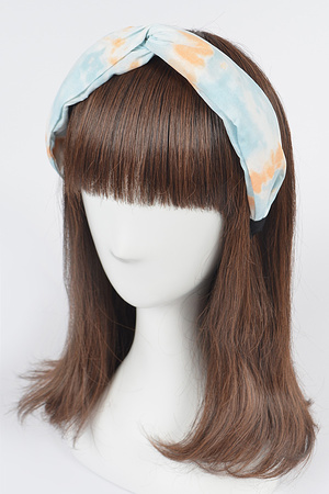 Tie Dyed Braided Headband