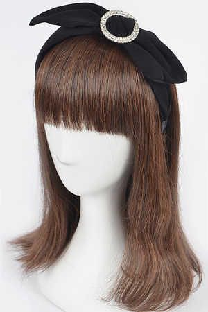 Rhinestone Buckle Headband