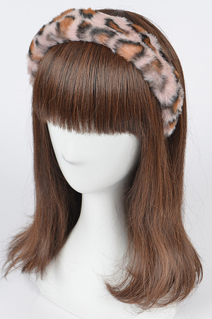 Leo Faux Fur Headband