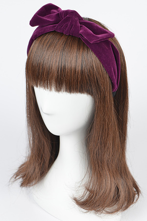 Velvet Ribbon Headband