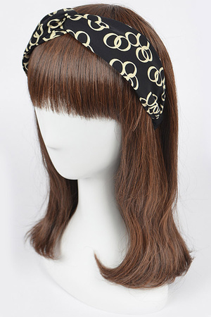 Printted Knotted Headband