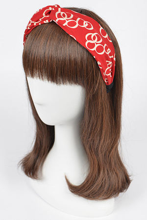 Printted Knotted Headband