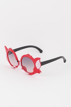KIDS Round Cat Frame Sunglasses