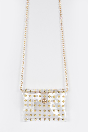 Full Spike Clear Mini Bag