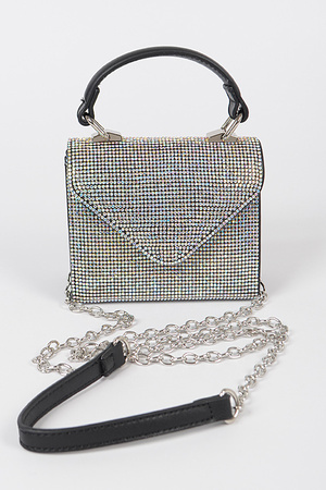 Rhinestone Mini Bag.