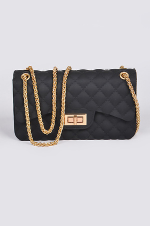 Jelly Classic Quilted shape Clutch.