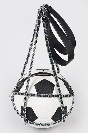 Soccer Ball Chain Clutch