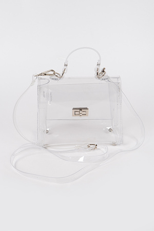Transparent Single Handle Clutch.