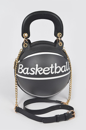 Basketball Clutch W/Handle
