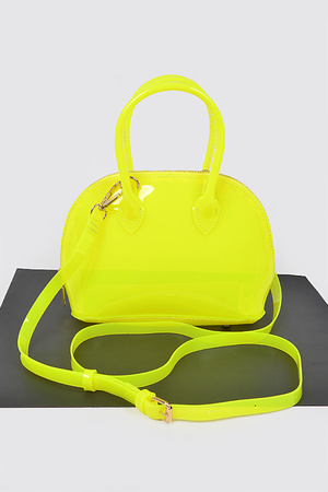 Clear Handle Crossbody Bag On Sale Select Colors Only