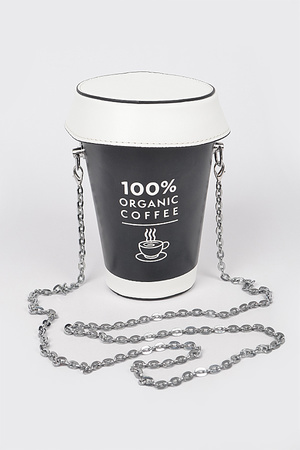 Coffee Cup Fun Clutch