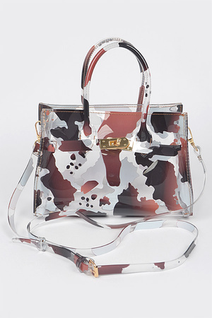 Cow Print Crossbody Bag