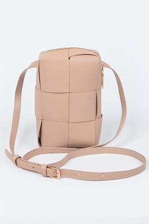 Braided Crossbody Bag
