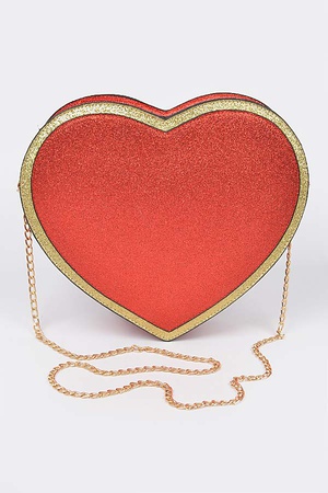Heart Shape Crossbody Bag