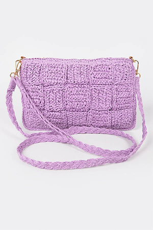 Straw Shoulder Bag