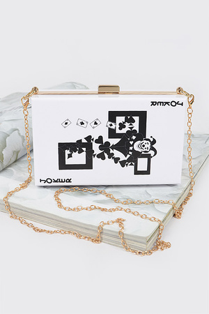 Joker Acrylic Crossbody Bag