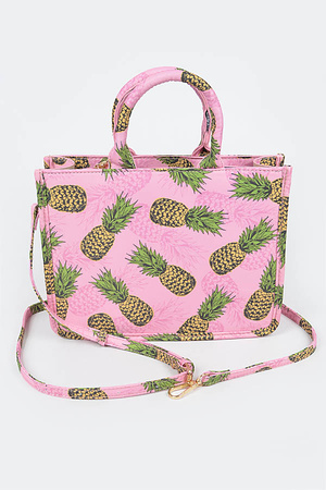 Multi Pineapple Tote Bag