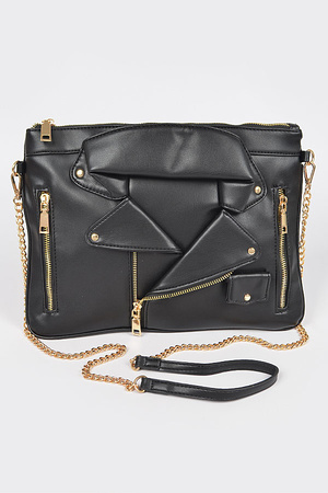 Faux Leather Novelty Bag