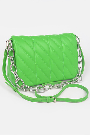 Quilted Chain Shoulder Bag