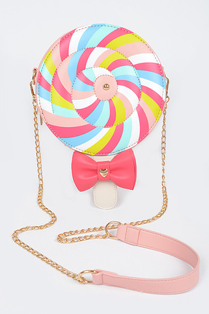 Sweet Lollipop Candy Clutch Bag