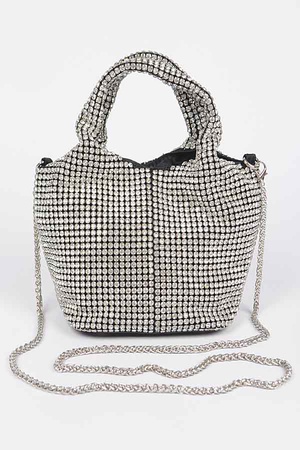 Ovesized Rhinestone Clutch